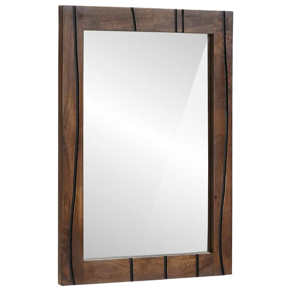 vidaXL Bathroom Furniture Set with Shelf 3 pcs Walnut Brown Engineered Wood