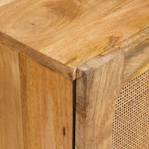 vidaXL Sideboard 3 pcs Brown 180 x 33 x 75 cm Solid Mango Wood
