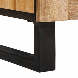 vidaXL Sideboard 3 pcs Brown 180 x 33 x 75 cm Solid Mango Wood