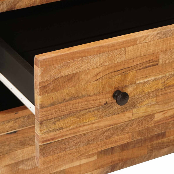 Sideboard Braun Mango Massivholz 60x33x75cm