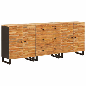 Sideboard Braun Mango Massivholz 60x33x75cm