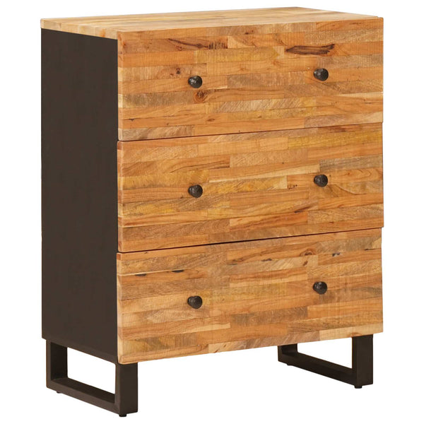 Sideboard Braun Mango Massivholz 60x33x75cm