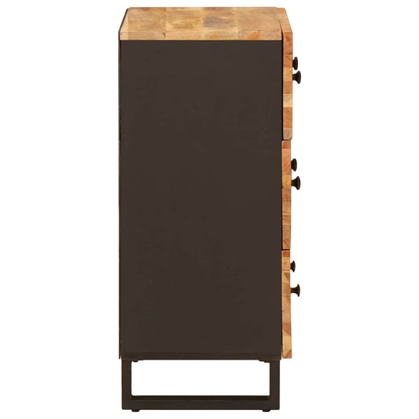Sideboard Braun Mango Massivholz 60x33x75cm