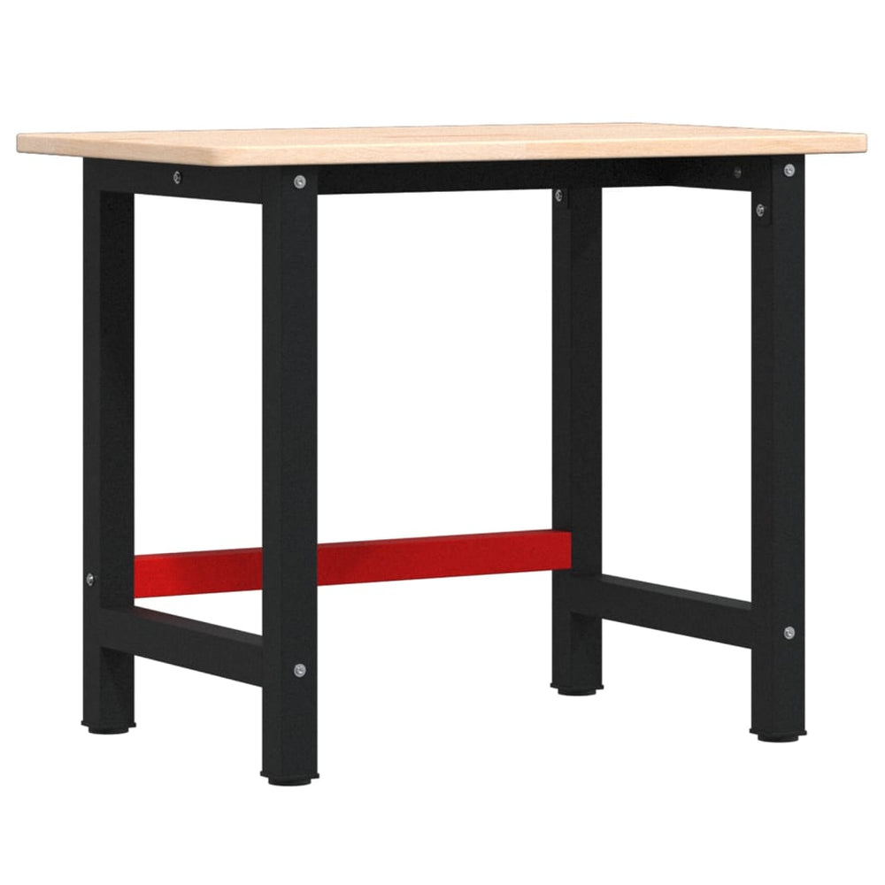 Werkbank Eiche Massivholz 100x60 cm