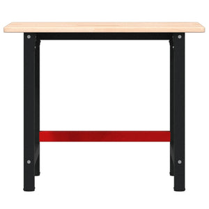 Werkbank Eiche Massivholz 100x60 cm
