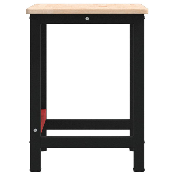 Werkbank Eiche Massivholz 100x60 cm