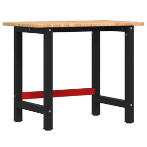Werkbank Eiche hellbraun 100x60 cm
