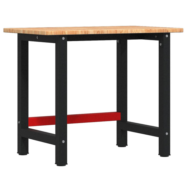 Werkbank Eiche hellbraun 100x60 cm