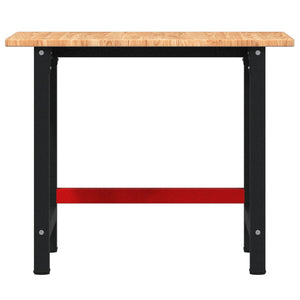 Werkbank Eiche hellbraun 100x60 cm