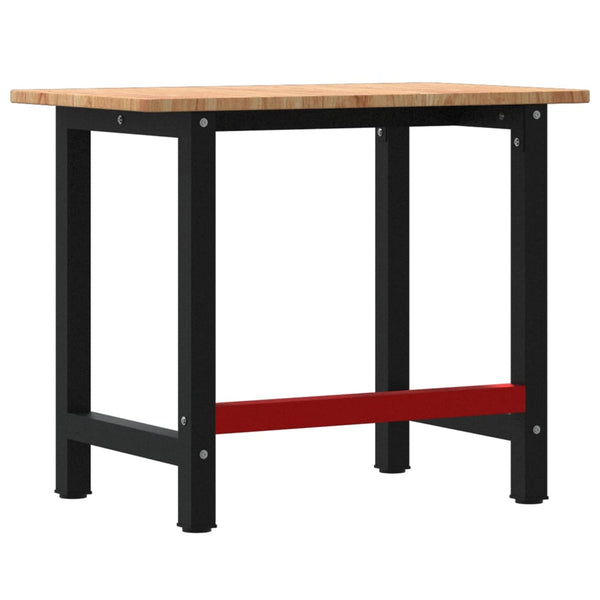 Werkbank Eiche hellbraun 100x60 cm