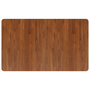 Werkbank Dunkelbraun Eiche Massivholz 100x60 cm