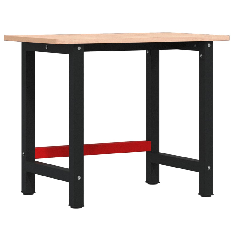 Werkbank Buche Massivholz 100x60 cm