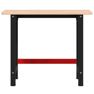 Werkbank Buche Massivholz 100x60 cm