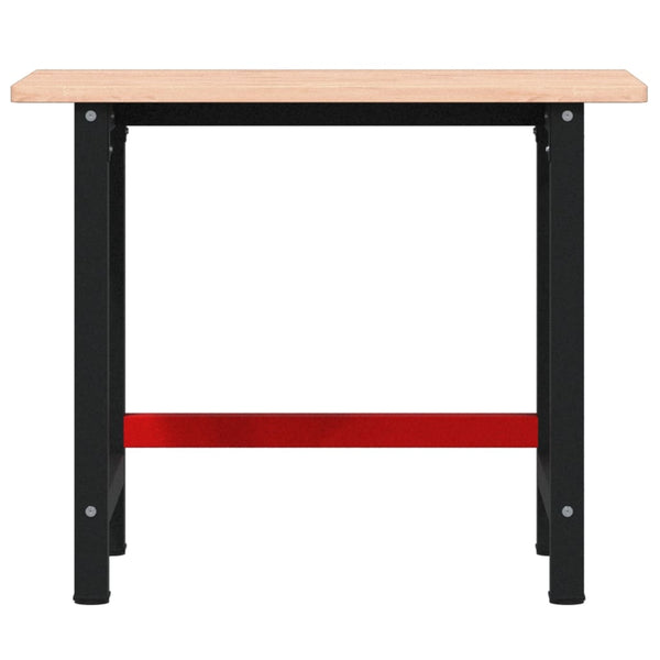 Werkbank Buche Massivholz 100x60 cm
