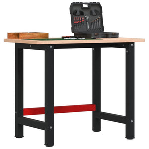 Werkbank Buche Massivholz 100x60 cm