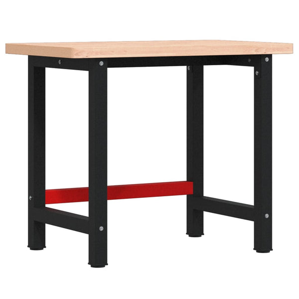 Werkbank Buche Massivholz 100x60 cm