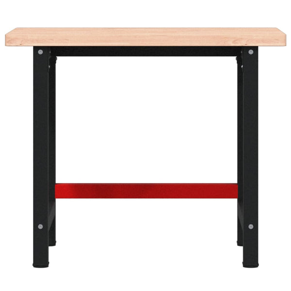 Werkbank Buche Massivholz 100x60 cm