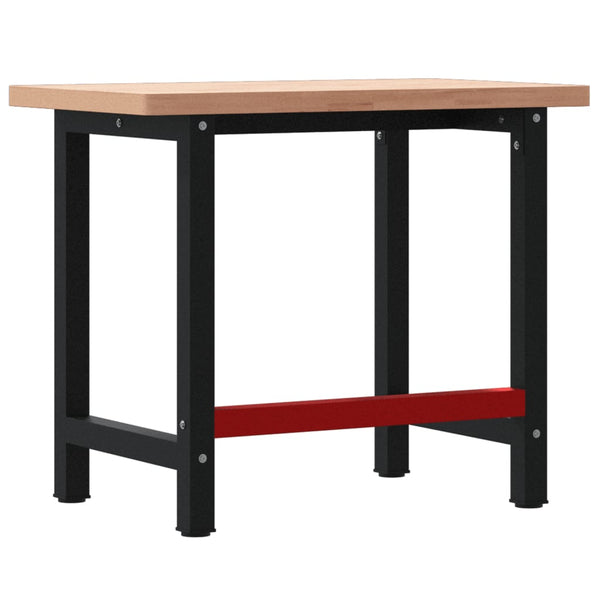 Werkbank Buche Massivholz 100x60 cm