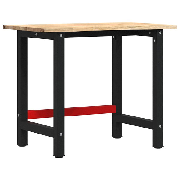 Werkbank Eiche Massivholz 100x60 cm