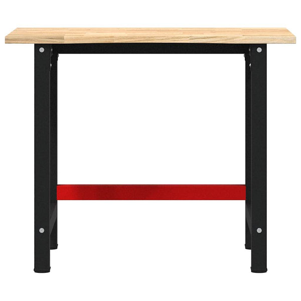 Werkbank Eiche Massivholz 100x60 cm