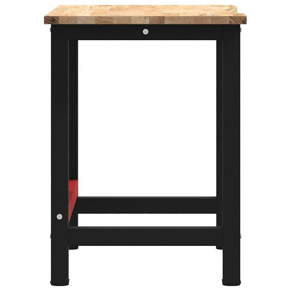 Werkbank Eiche Massivholz 100x60 cm