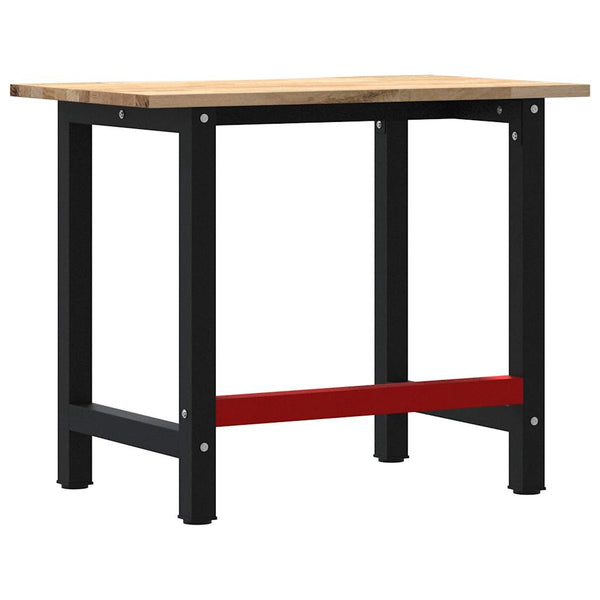 Werkbank Eiche Massivholz 100x60 cm