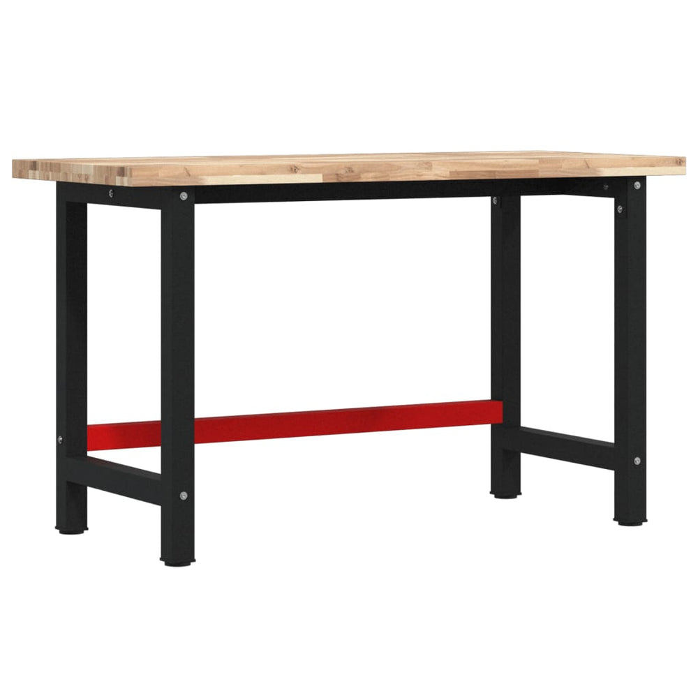 Werkbank Akazie Massivholz 140x60 cm