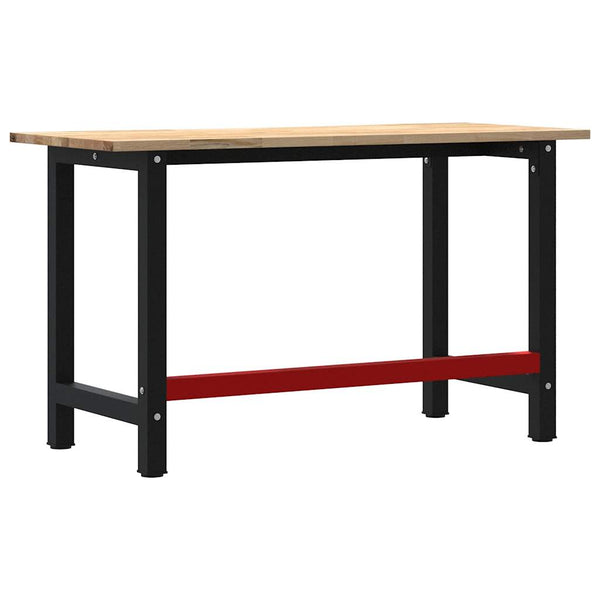 Werkbank Eiche Massivholz 140x60 cm