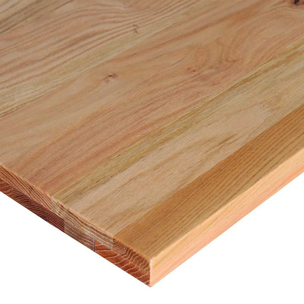 Werkbank Hellbraun 140 cm Eiche Massivholz