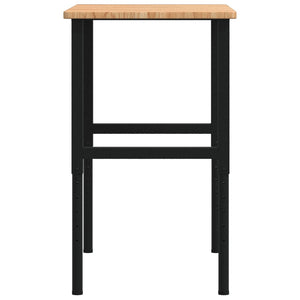 Werkbank Eiche hellbraun 100x60 cm