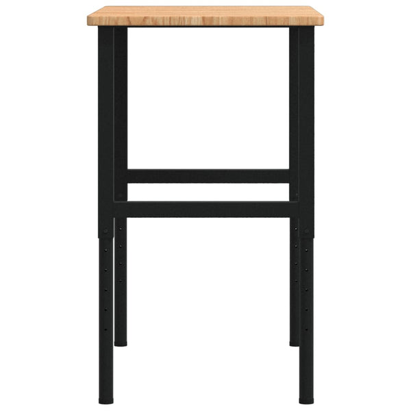 Werkbank Eiche hellbraun 100x60 cm