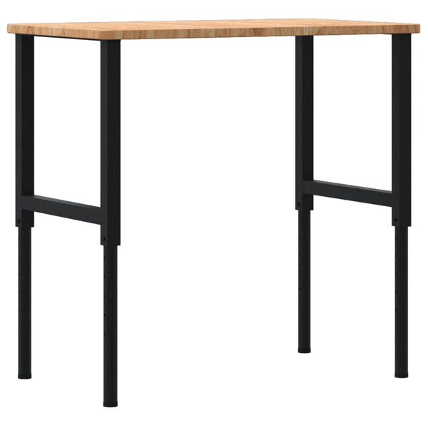 Werkbank Eiche hellbraun 100x60 cm