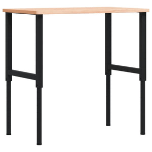 Werkbank Buche Massivholz 100x60 cm