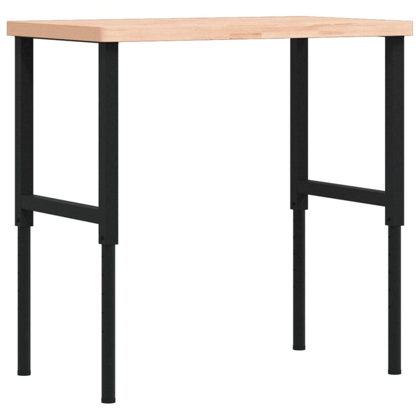 Werkbank Buche Massivholz 100x60 cm