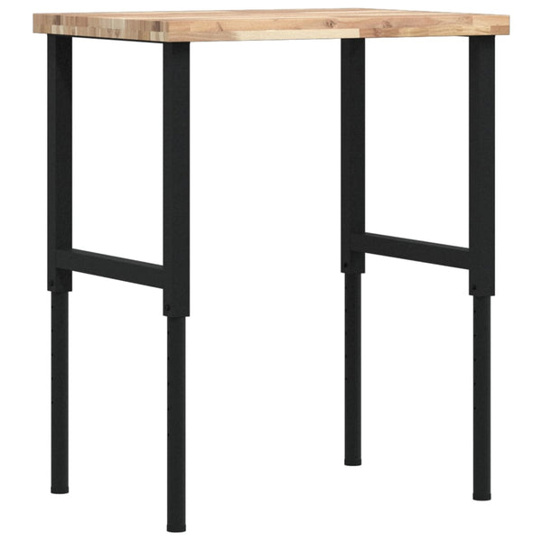 Werkbank Akazie Massivholz 80x60 cm