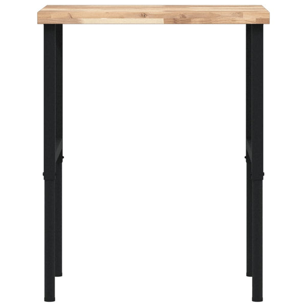 Werkbank Akazie Massivholz 80x60 cm