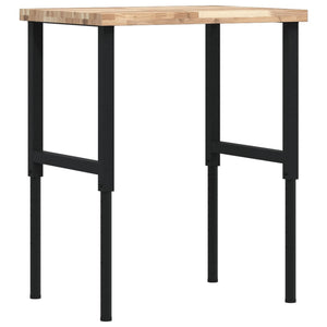Werkbank Akazie Massivholz 80x60 cm