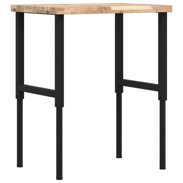 Werkbank Akazie Massivholz 80x60 cm