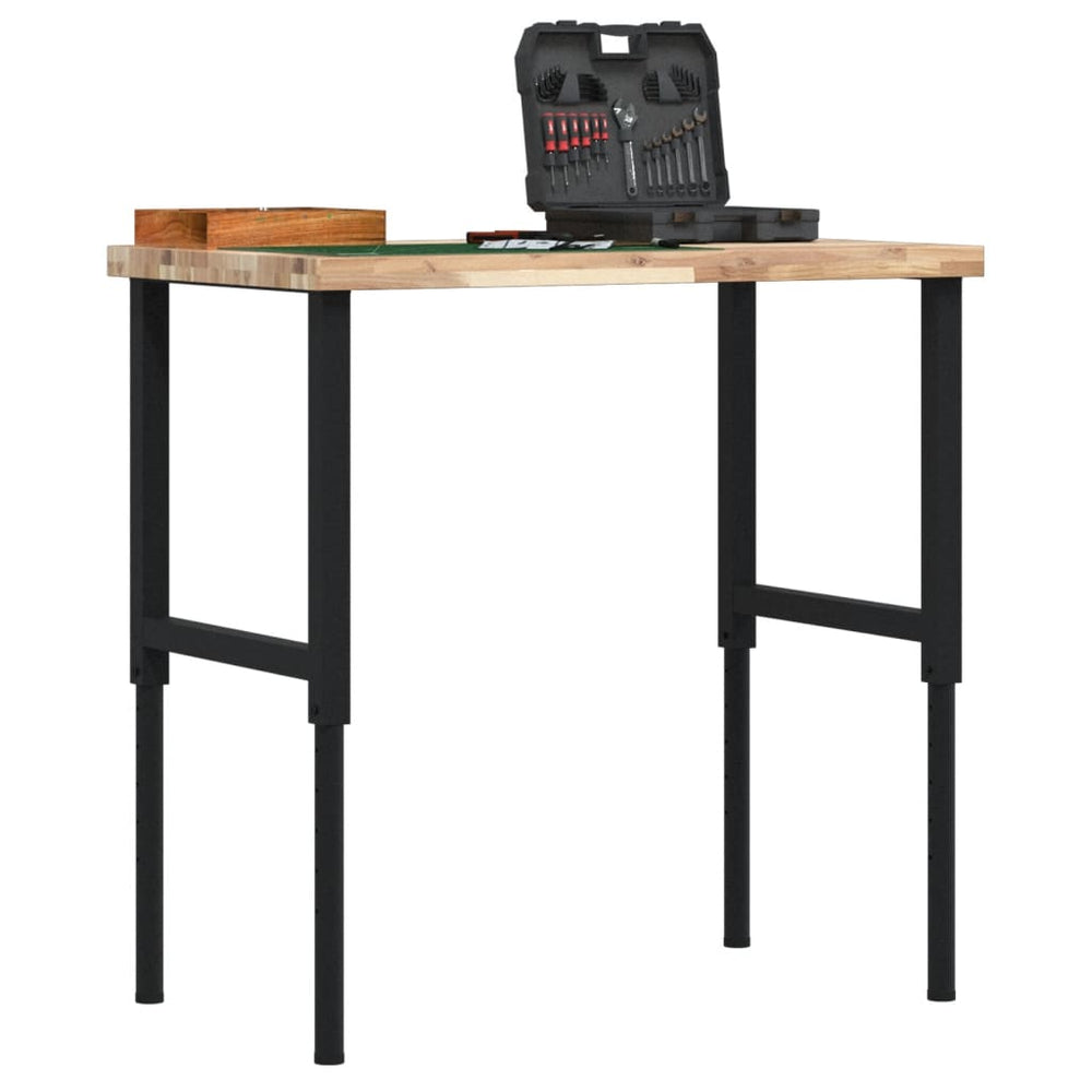 Werkbank Akazie Massivholz 100x60 cm