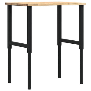 Werkbank Eiche Massivholz, 80x60 cm