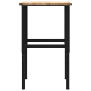 Werkbank Eiche Massivholz, 80x60 cm