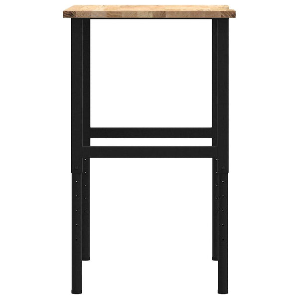 Werkbank Eiche Massivholz, 80x60 cm