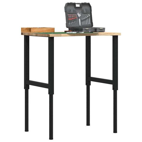Werkbank Eiche Massivholz, 80x60 cm