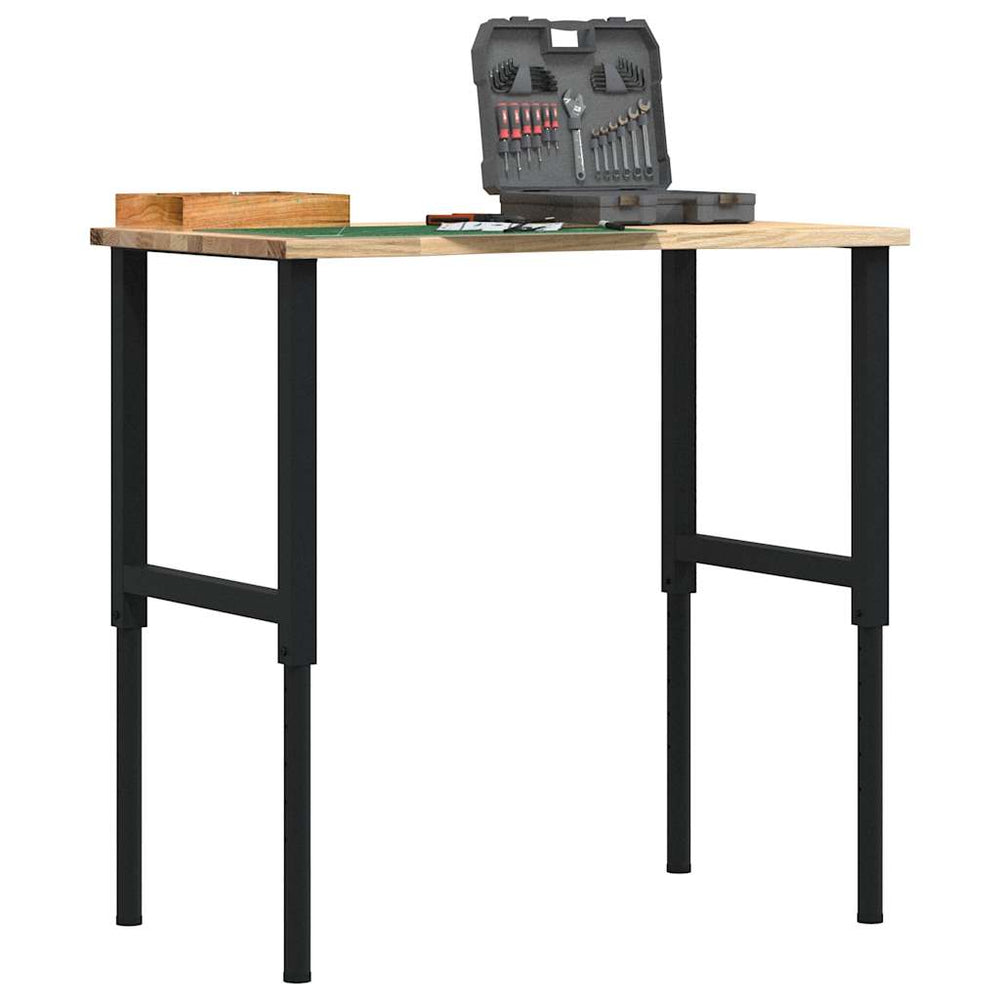 Werkbank Eiche Massivholz 100x60 cm