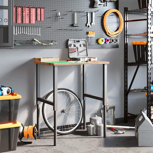 Werkbank Eiche hellbraun, 80 cm
