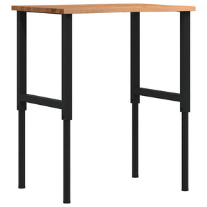 Werkbank Eiche hellbraun, 80 cm