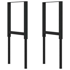 Werkbank Dunkelbraun Eiche Massivholz 80x60 cm