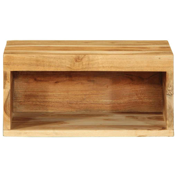 TV-Wandschränke Akazie Massivholz 2er Set