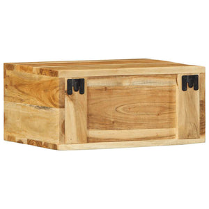 TV-Wandschränke Akazie Massivholz 2er Set