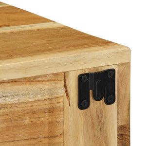 TV-Wandschränke Akazie Massivholz 2er Set
